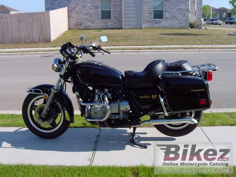 Big James Hasty gl 1100 gold wing interstate picture and wallpaper from Bikez.com